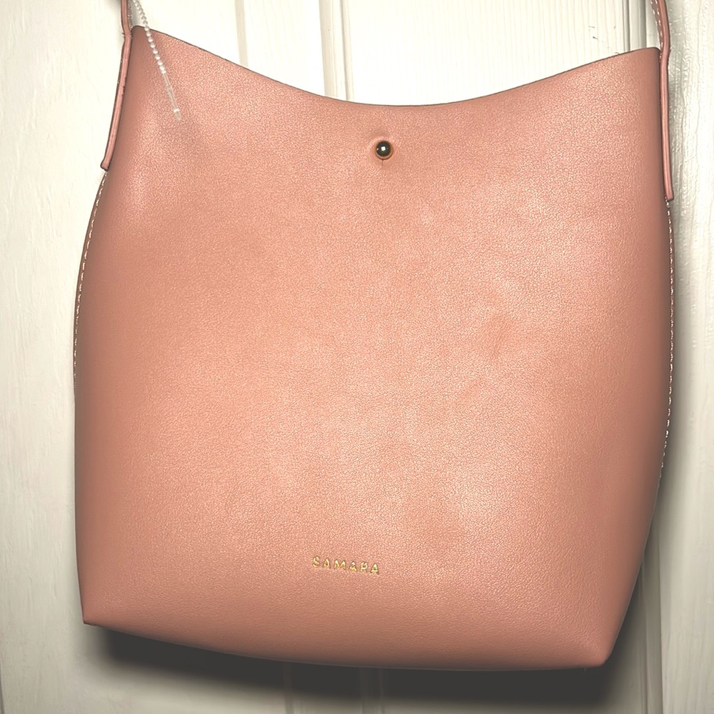 Samara Medium Shoulder Bag in Peony - Picture 3 of 11